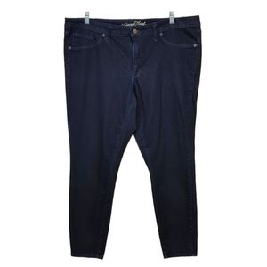 UNIVERSAL THREAD DARK BLUE JEGGINGS SIZE 18